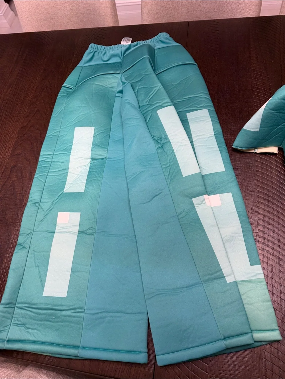 Minecraft Diamond Armor Kids Halloween Costume Size 10-12 Complete